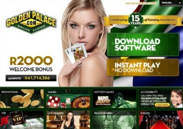Golden Palace Casino is the place to gamble at in South Africa
